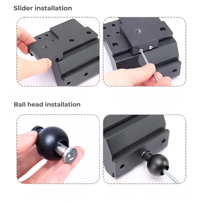 A-Pillar Spotlight Extension Bracket  for Denza B5 - Image 8