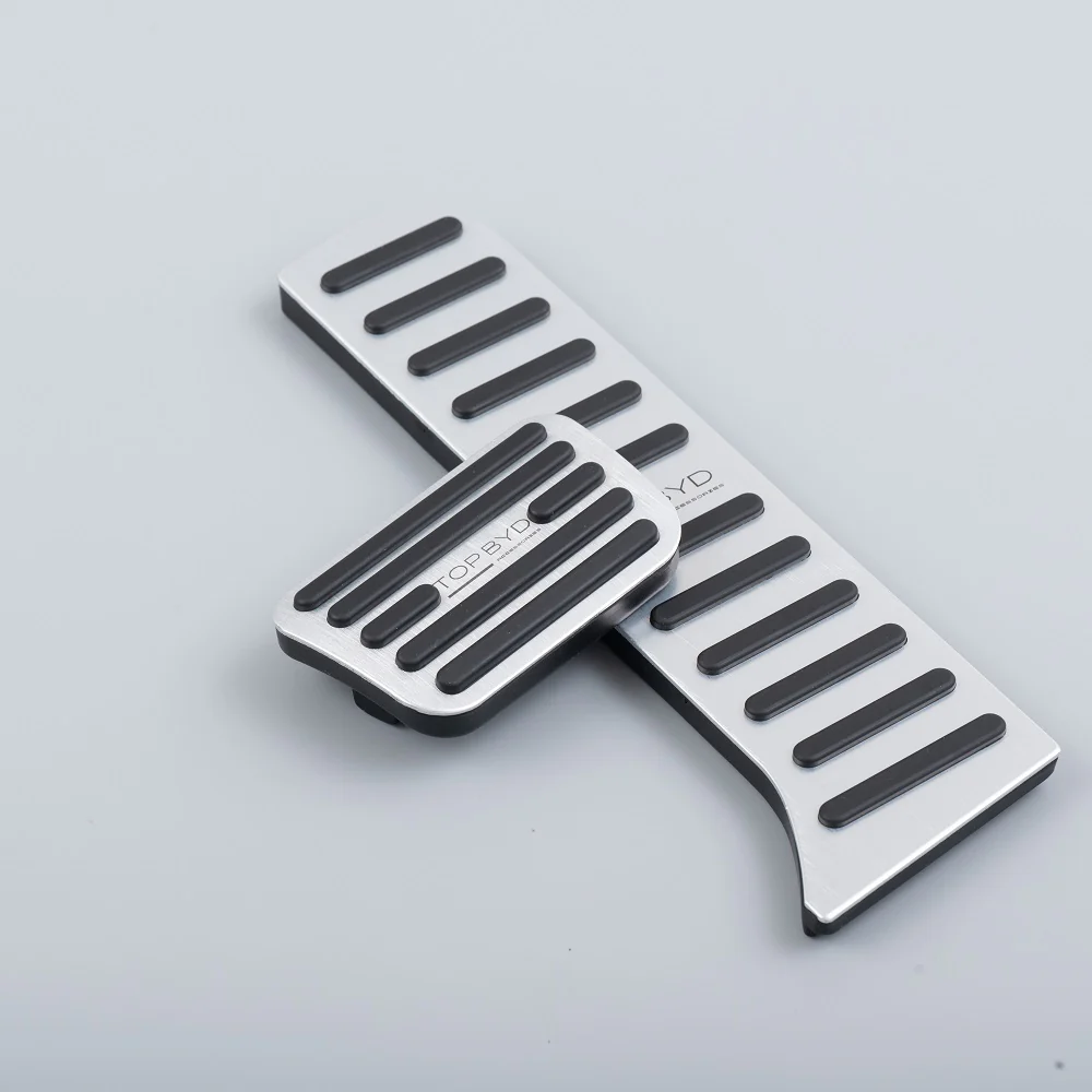 Brushed Aluminum Performance Pedals for BYD M9 - Image 4