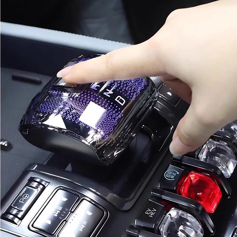 BYD Shark 6 Gear Shift Knob LED Decorative Cover - Image 5
