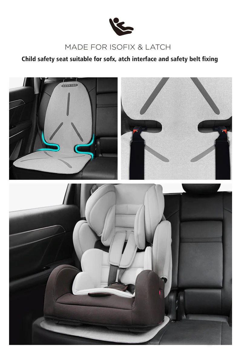Car Child Safety Seat Pad Protection Bottom Wear Mat for BYD - Image 8