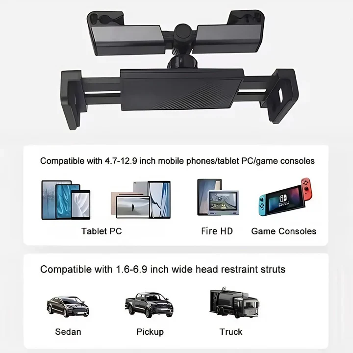 Denza B5/B8 Rear Seat Tablet Phone Holder - Image 8
