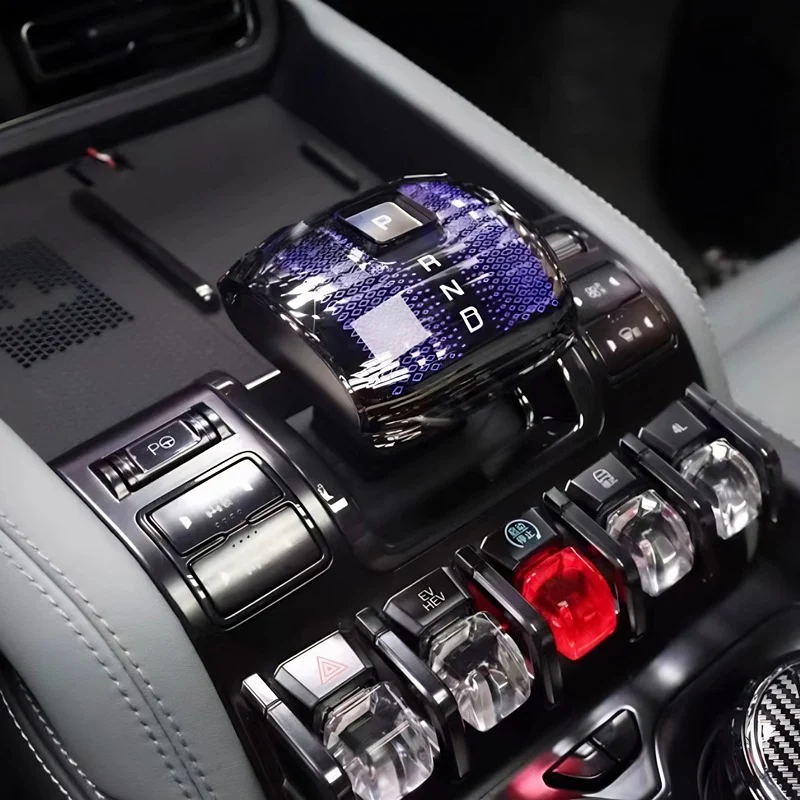 Gear Shift Knob LED Decorative Cover for Denza B5/B8