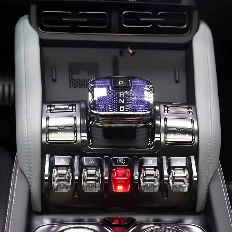 Gear Shift Knob LED Decorative Cover for Denza B5/B8 - Image 2