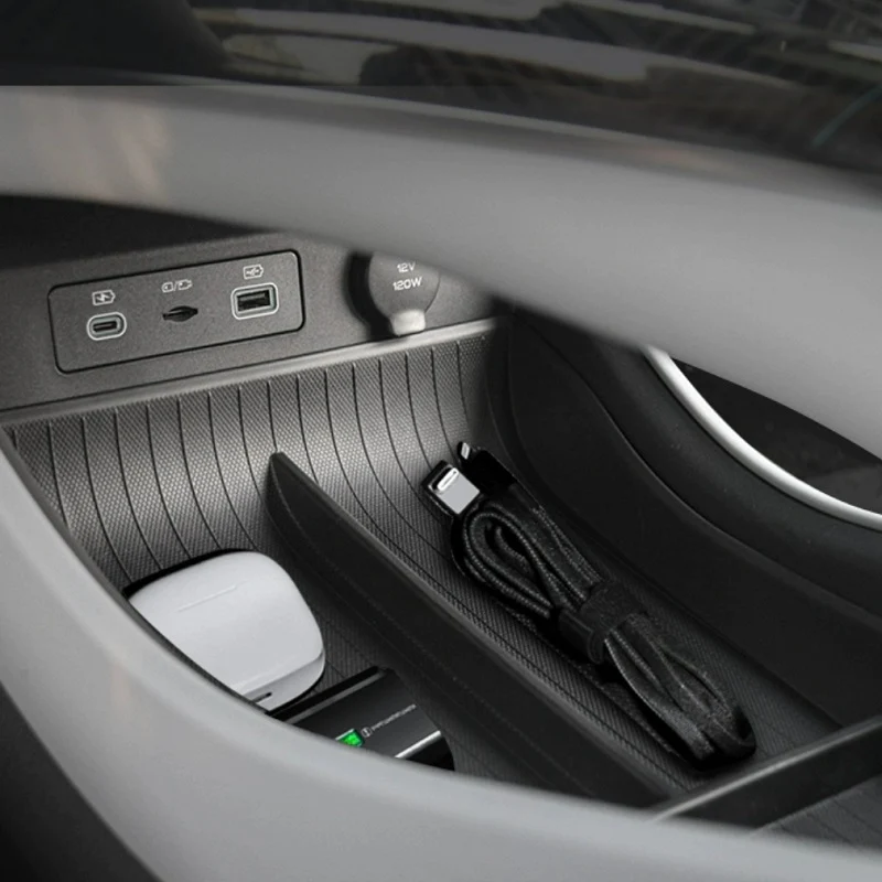 Lower Center Console Storage Box for BYD Seal - Image 3
