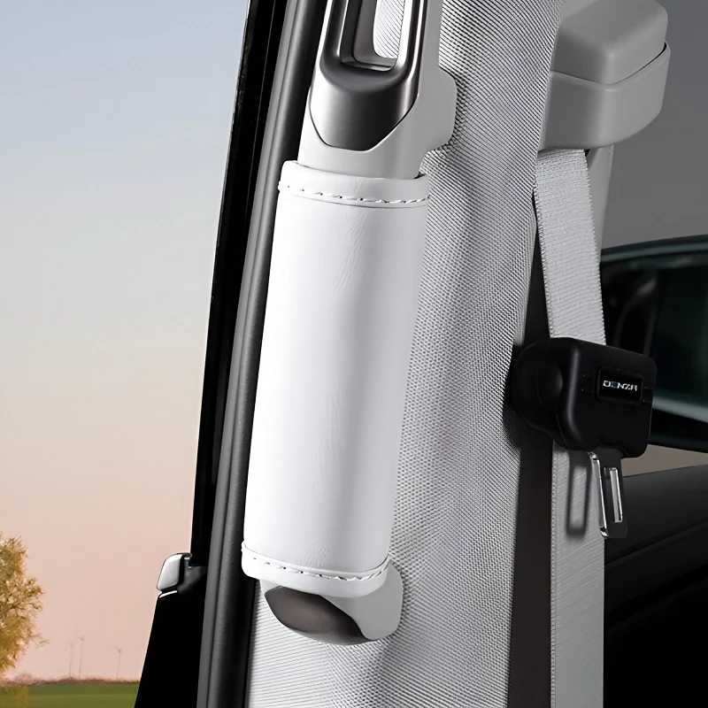 Middle Door Handle Leather Cover for DENZA D9