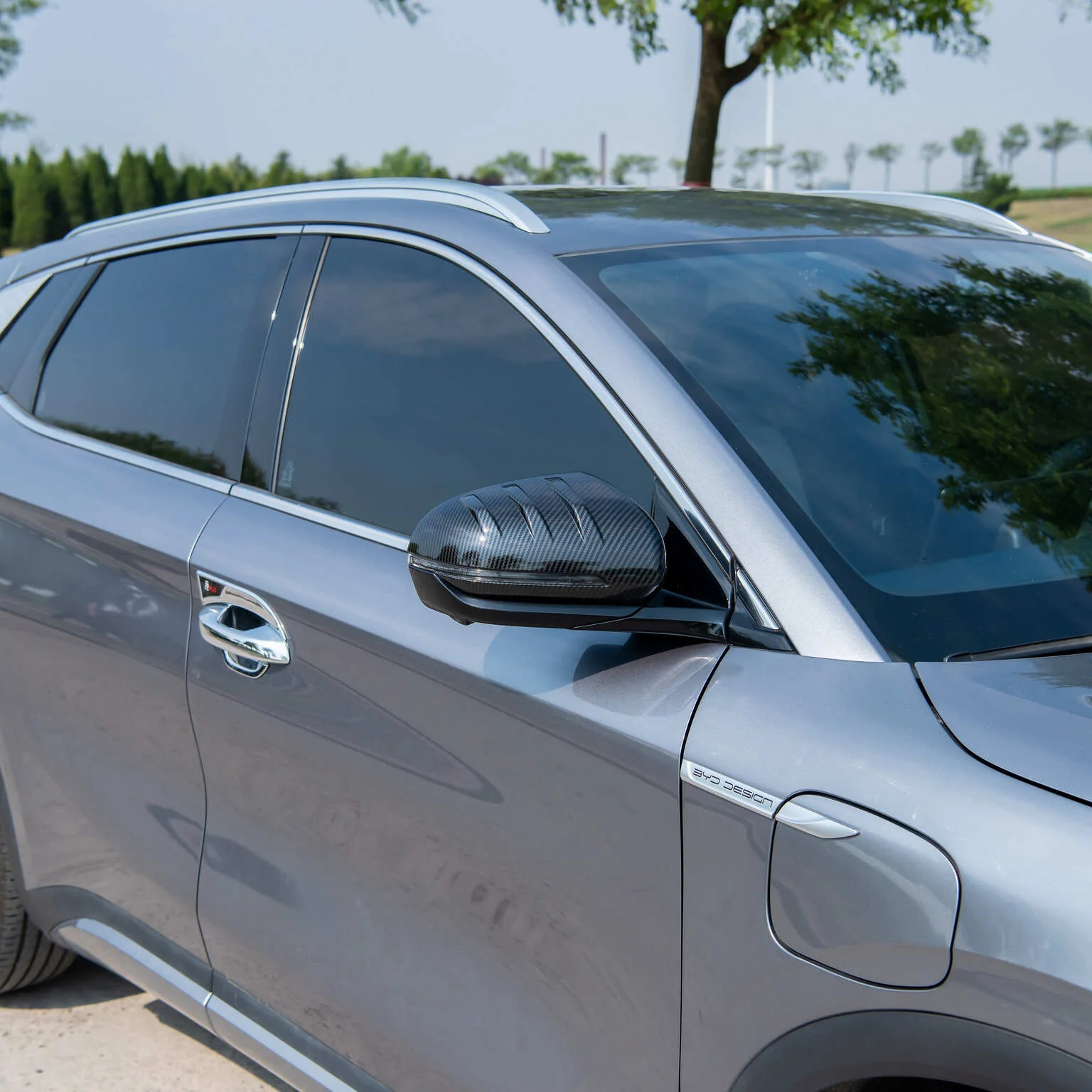 Outside Mirrors Cap for BYD Atto 3  & Atto 3 EVO & Sealion 6/Seal U (2 Pcs） - Image 3