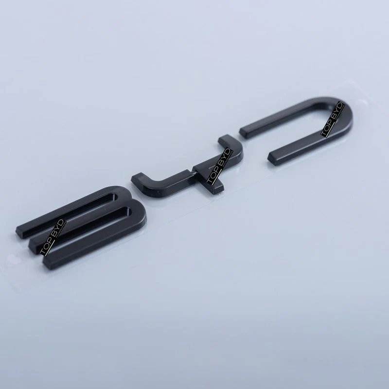Rear Bumper Glossy Black Badges LOGO for BYD - Image 19